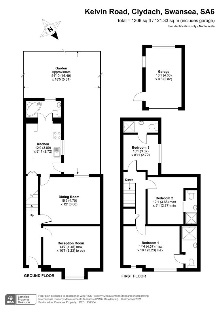 EPC for Kelvin Road, Clydach, Swansea